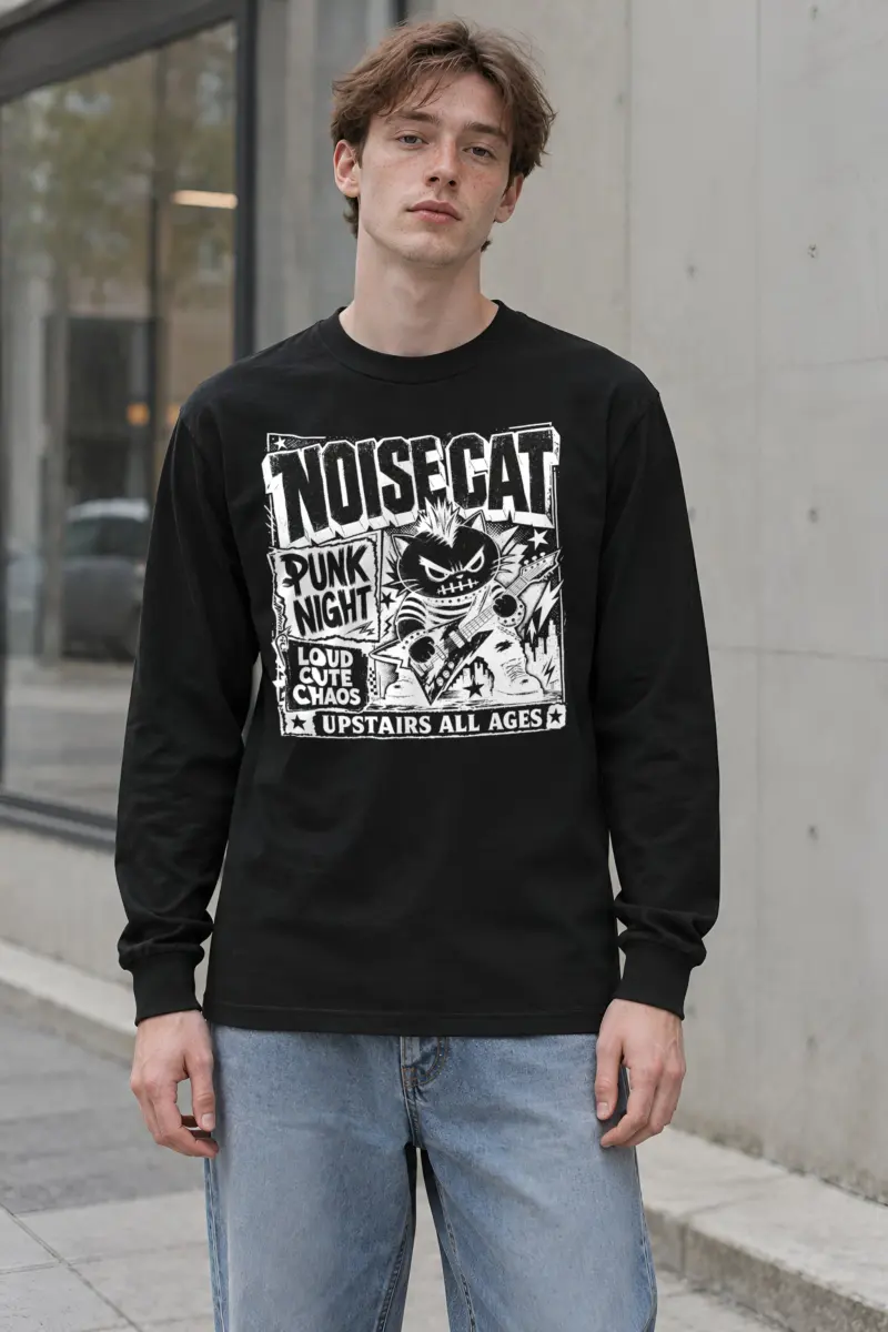 "Loud Quiet Chaos" Unisex Longsleeve T-shirt