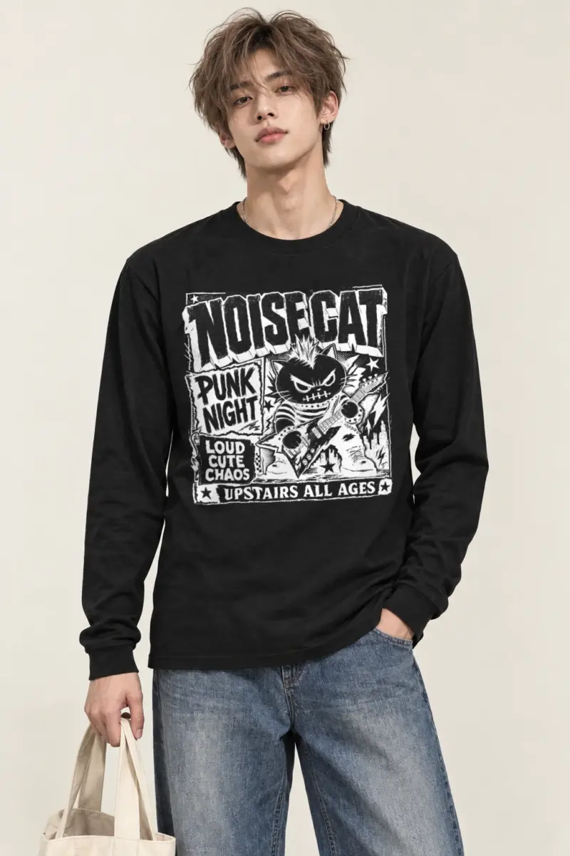 "Loud Quiet Chaos" Unisex Longsleeve T-shirt