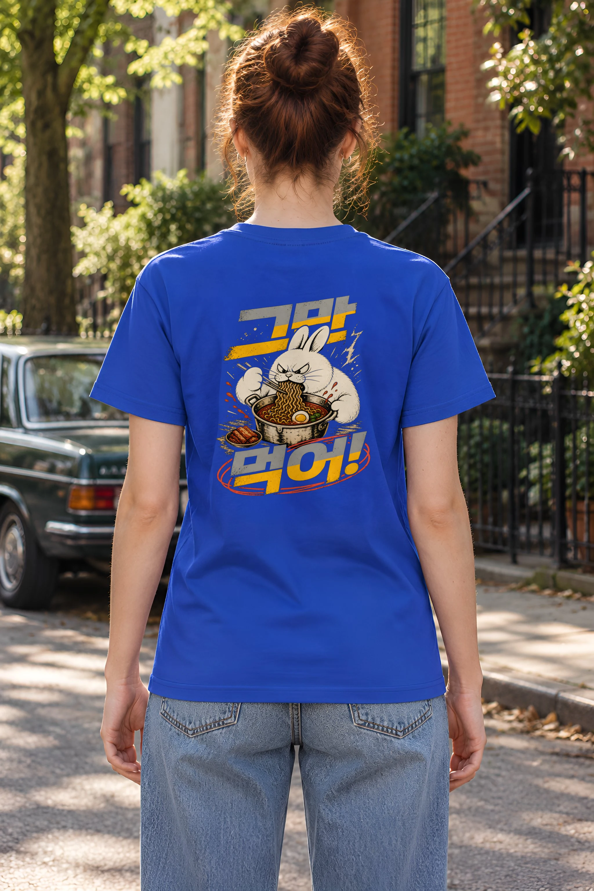 "MIDNIGHT RAMYEON" Heavyweight Unisex Crewneck T-shirt