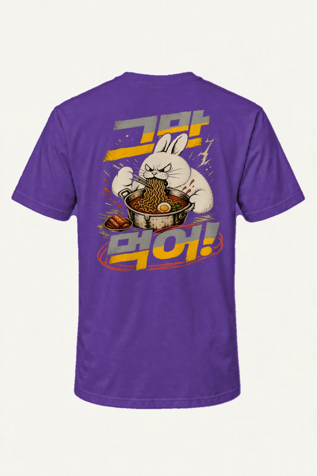 "MIDNIGHT RAMYEON" Heavyweight Unisex Crewneck T-shirt