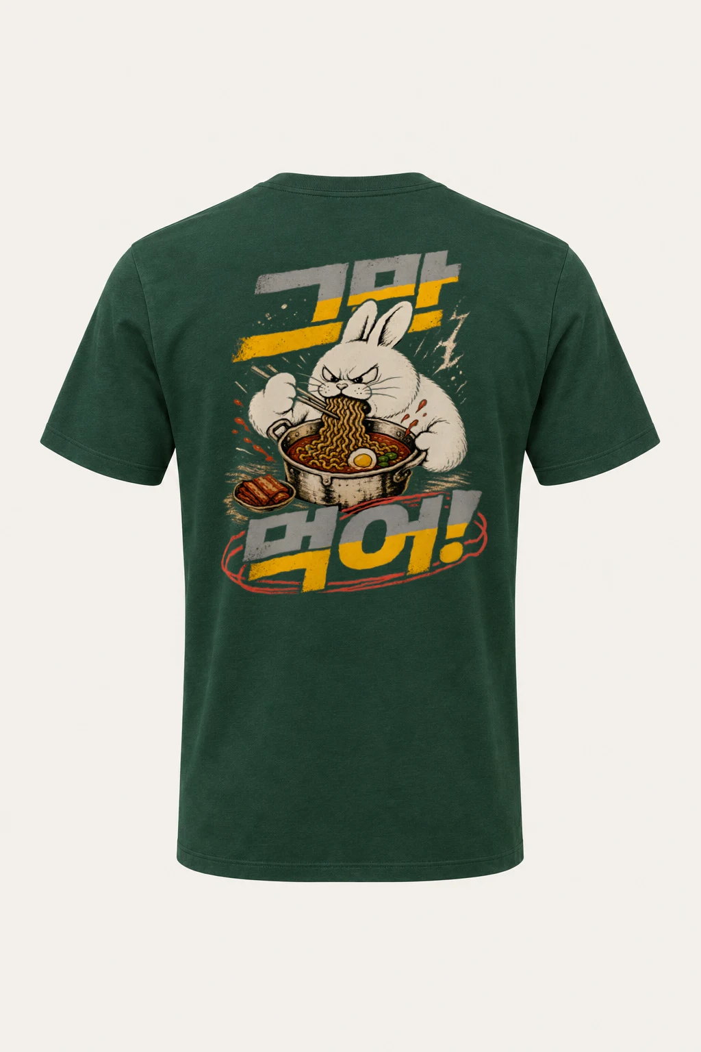 "MIDNIGHT RAMYEON" Heavyweight Unisex Crewneck T-shirt