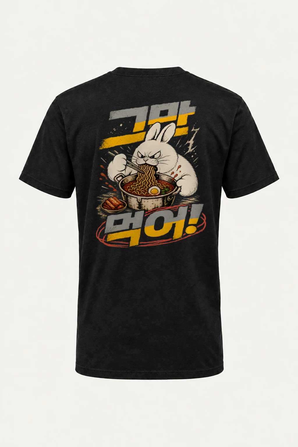 "MIDNIGHT RAMYEON" Heavyweight Unisex Crewneck T-shirt