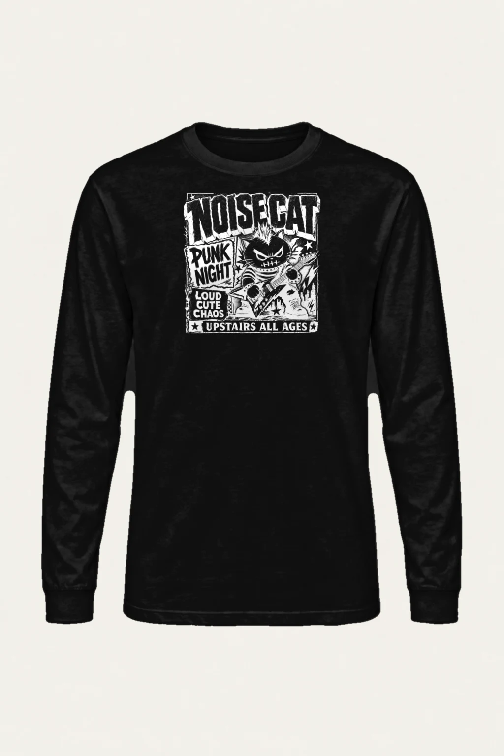 ” NOISE CAT” Premium Unisex Longsleeve T-shirt