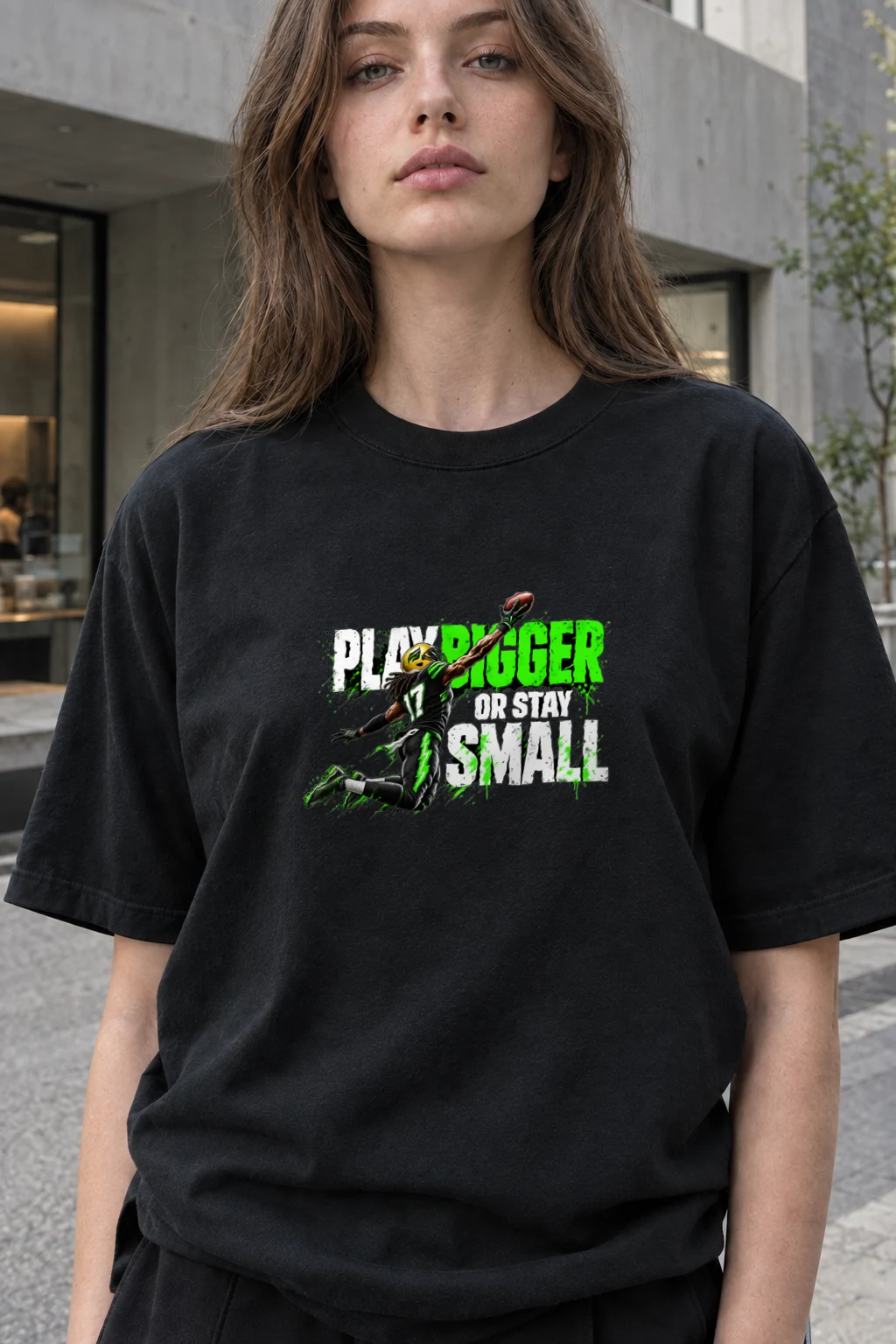 "Play Bigger" Premium Unisex Crewneck T-shirt | Bella + Canvas 3001