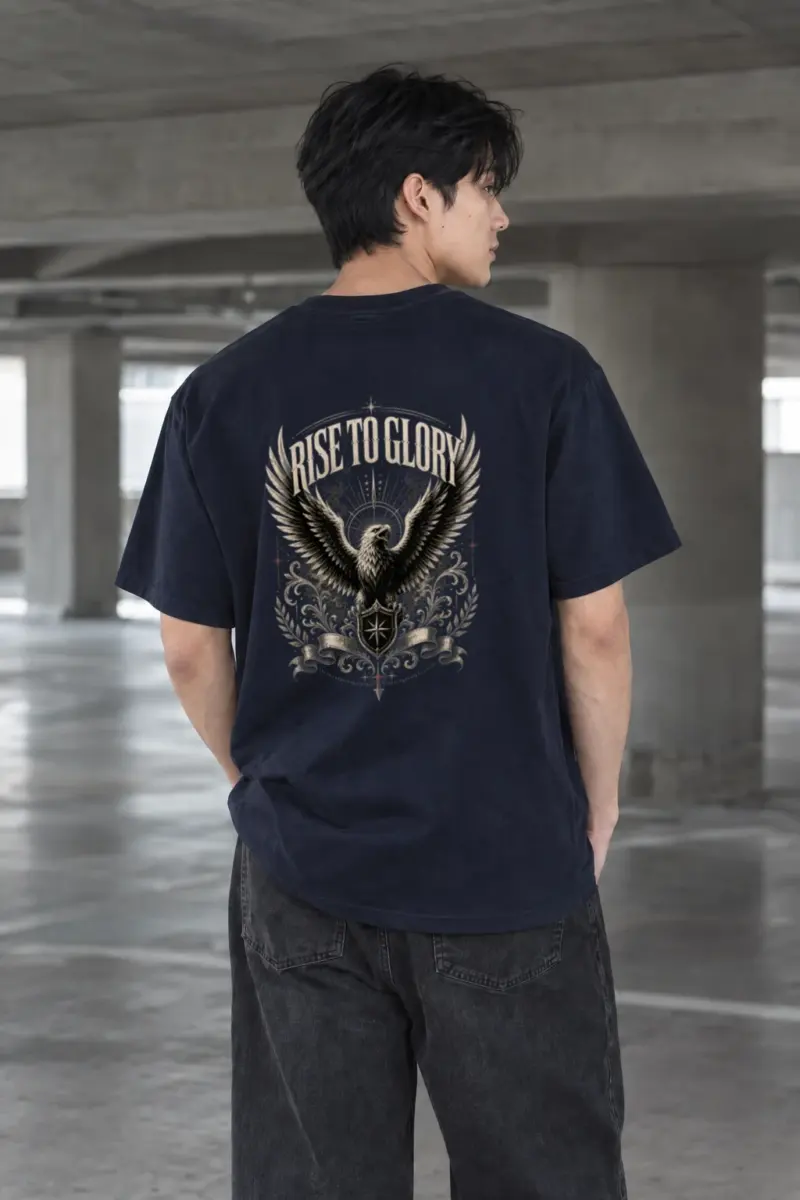 "Rise to Glory" Premium Unisex Crewneck T-shirt | Bella + Canvas 3001