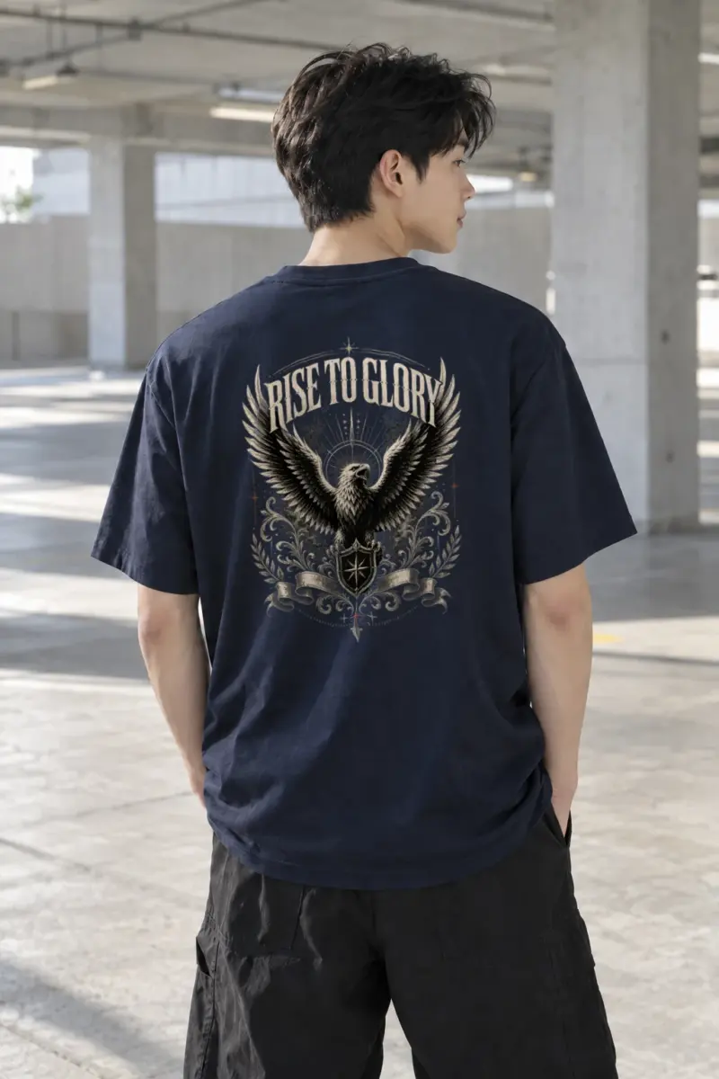 "Rise to Glory" Premium Unisex Crewneck T-shirt | Bella + Canvas 3001