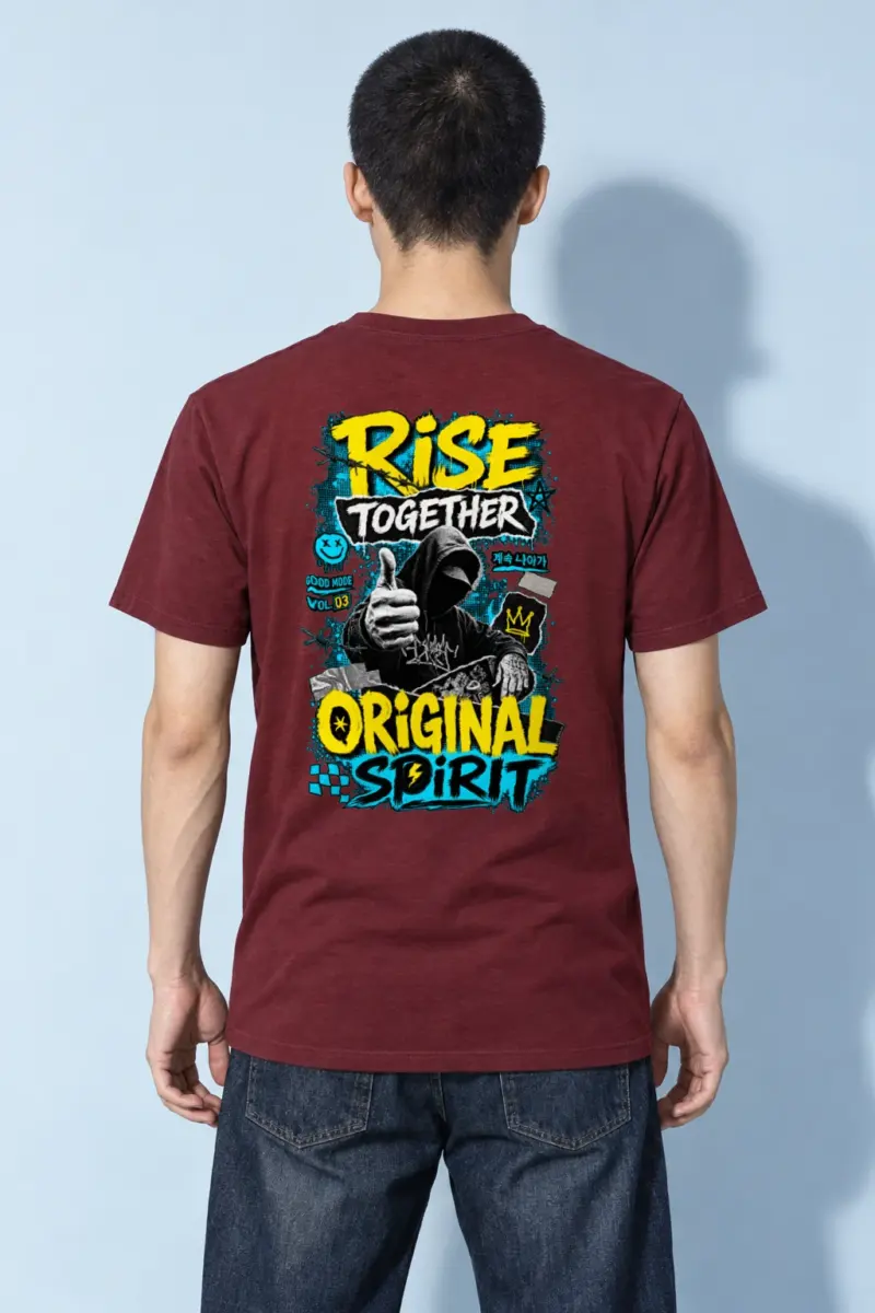 "Rise Together" Heavyweight Unisex Crewneck T-shirt