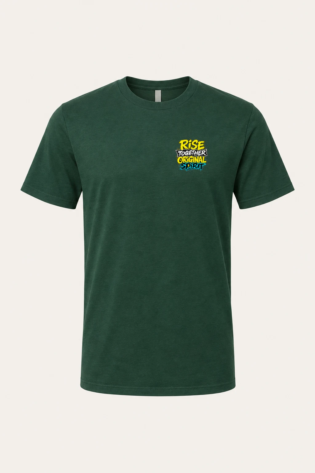 "Rise Together" Heavyweight Unisex Crewneck T-shirt