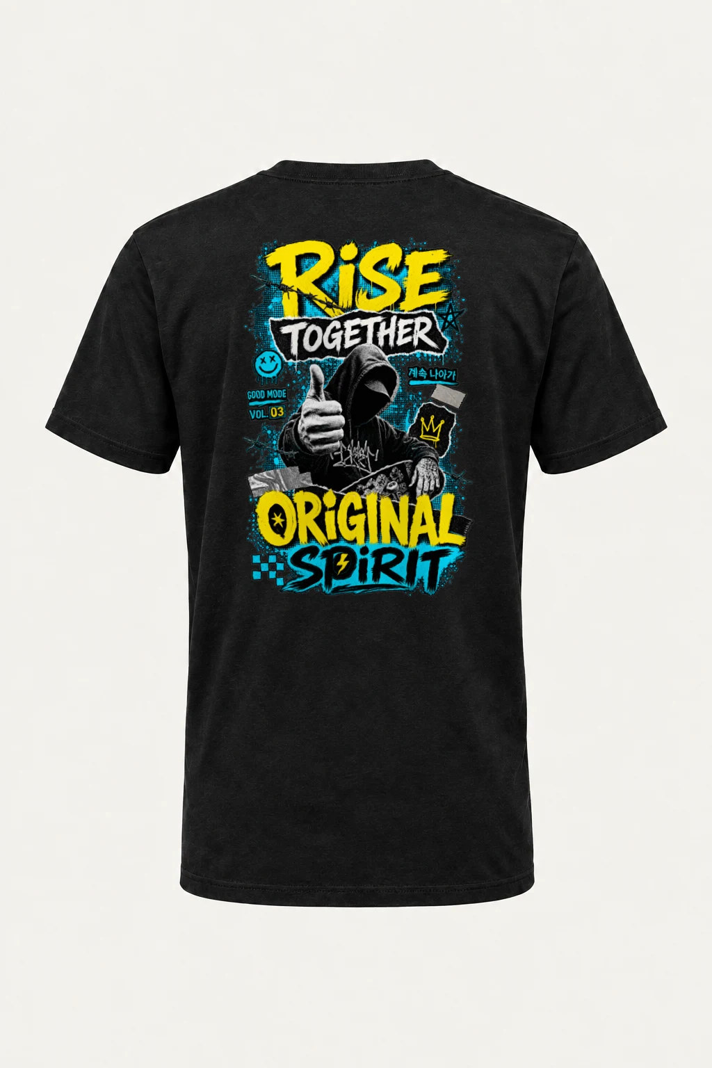 "Rise Together" Heavyweight Unisex Crewneck T-shirt