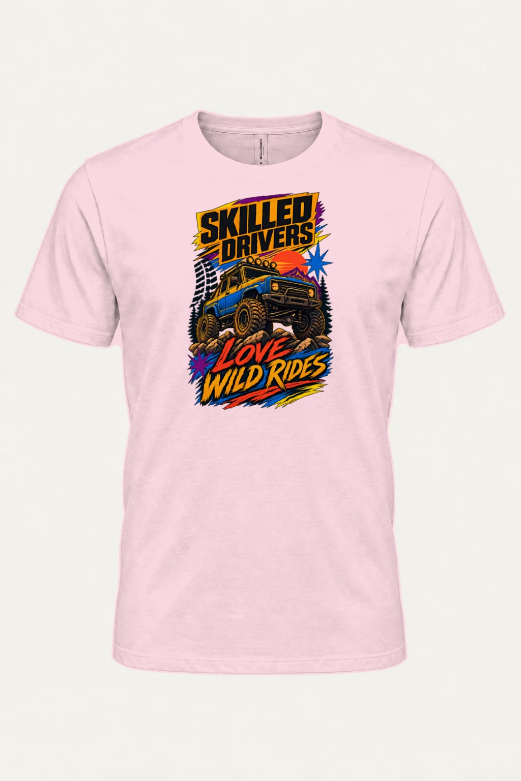 "Skilled Drivers" Heavyweight Unisex Crewneck T-shirt | Gildan 5000