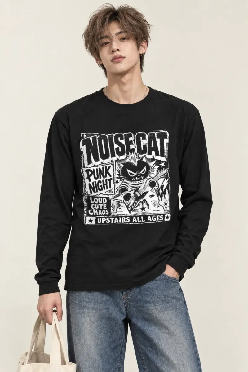 "Loud Quiet Chaos" Unisex Longsleeve T-shirt