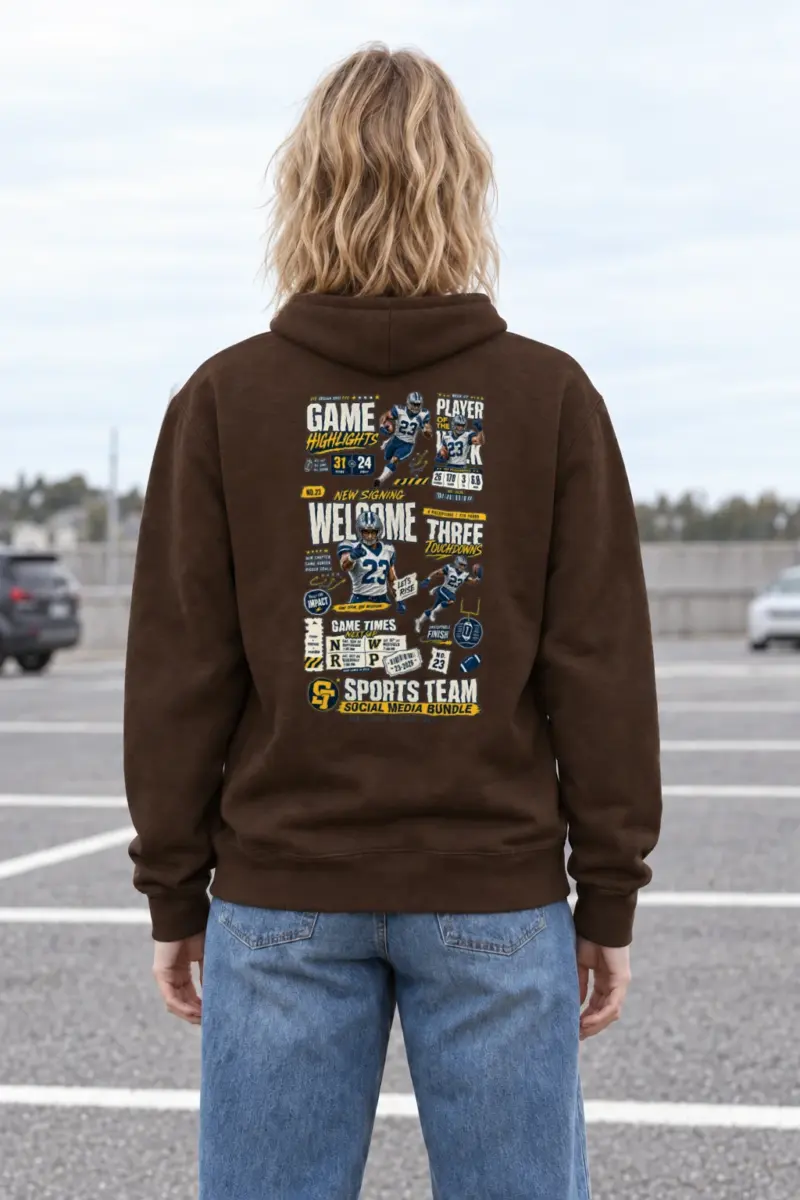 "Game Highlights" Heavy Blend Unisex Pullover Hoodie