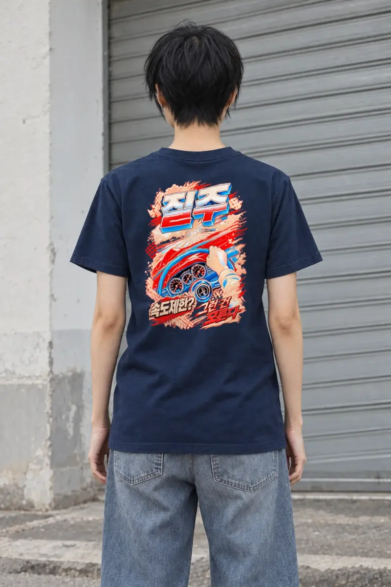 "Speed Limit Breaker" Heavyweight Unisex Crewneck T-shirt