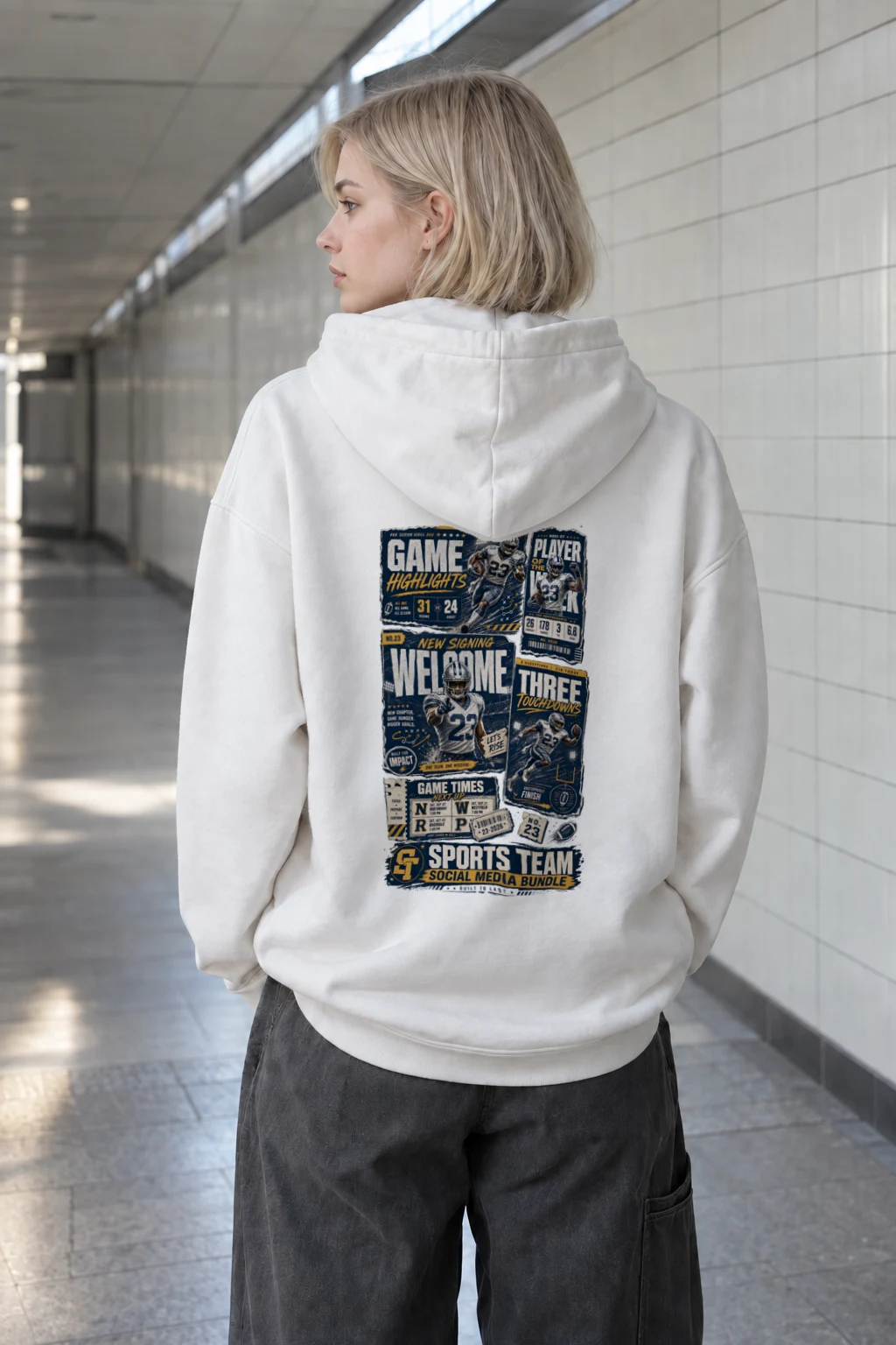 “Sports team” Heavy Blend Unisex Pullover Hoodie | Gildan 18500
