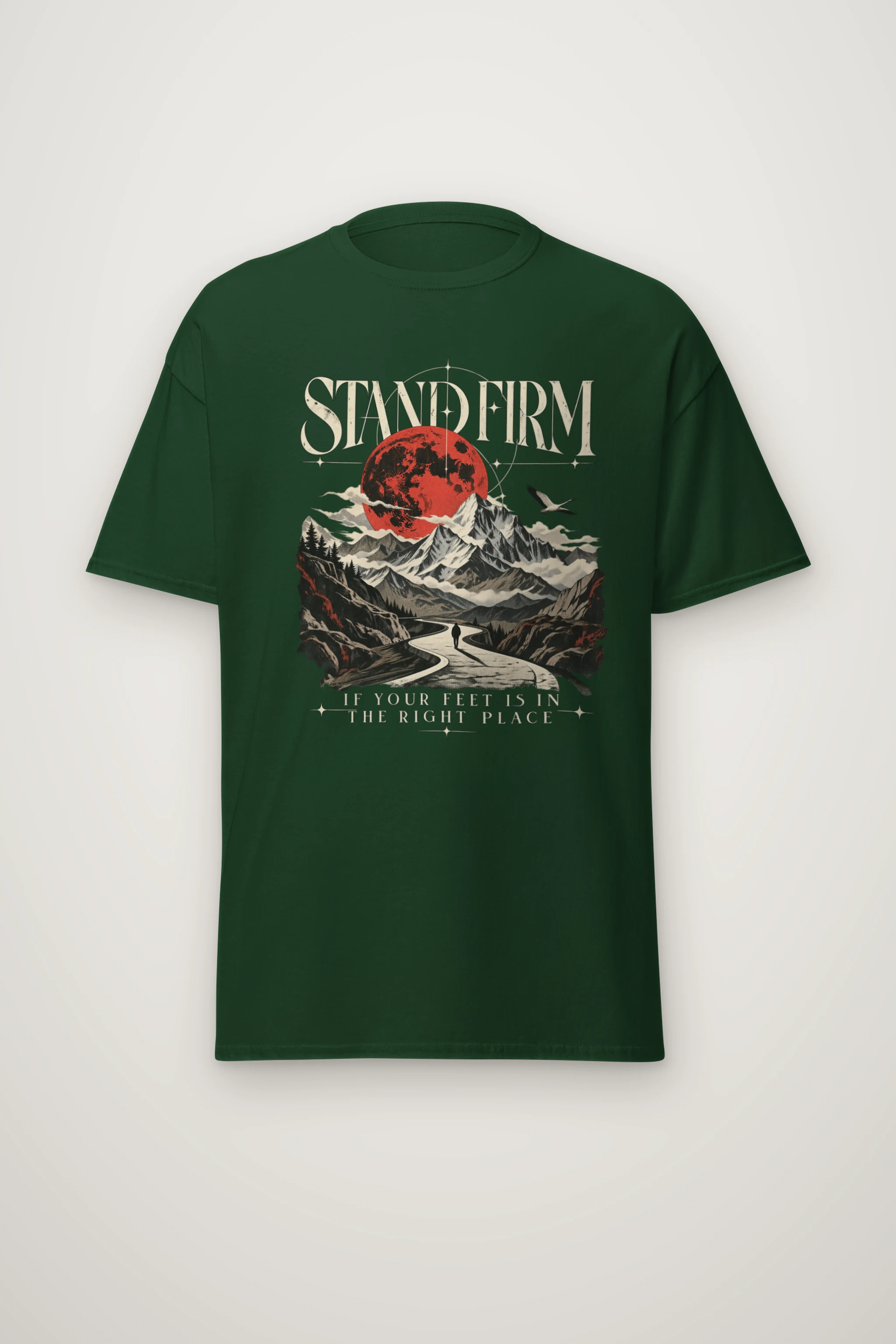 "Stand Firm" Heavyweight Unisex Crewneck T-shirt