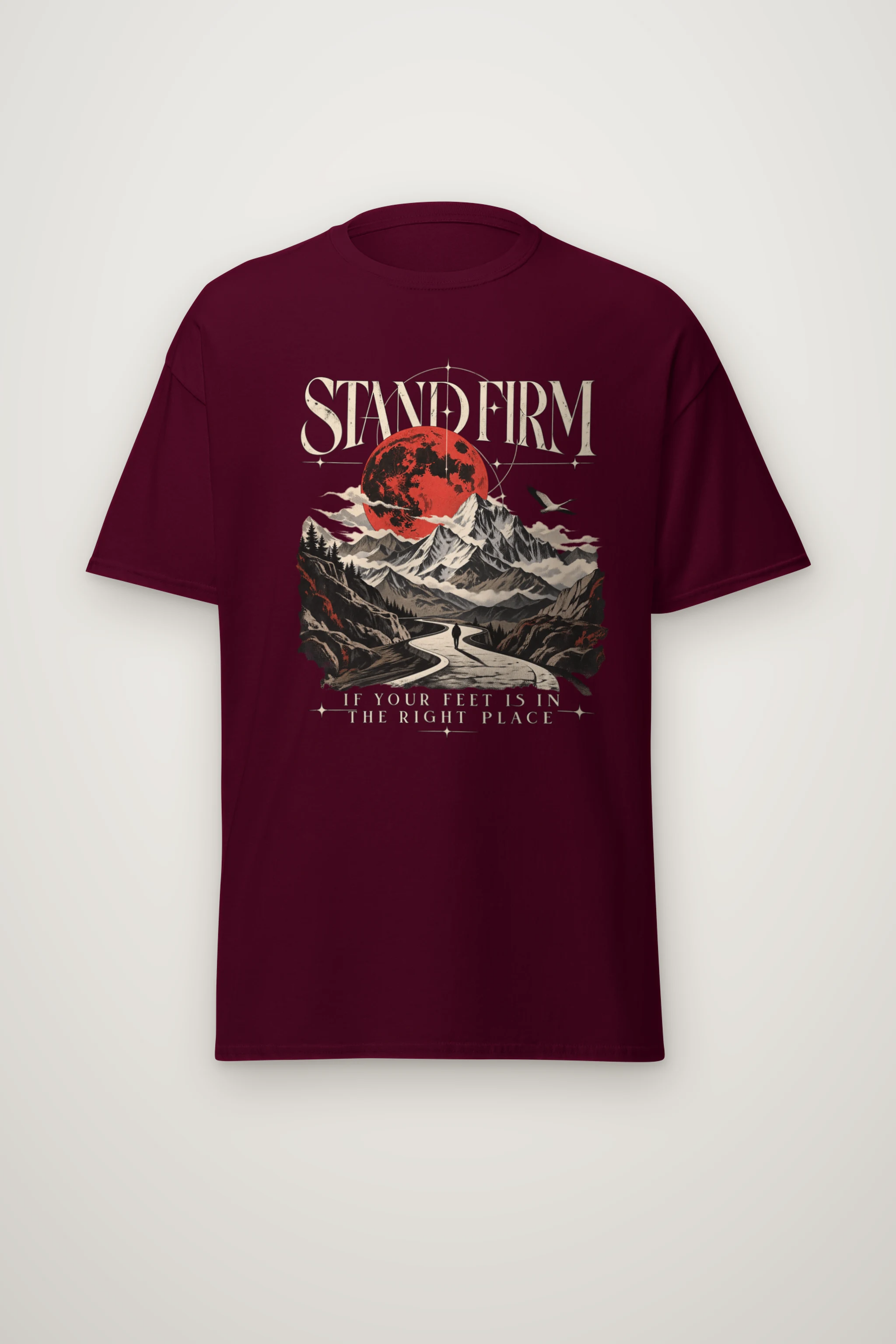 "Stand Firm" Heavyweight Unisex Crewneck T-shirt
