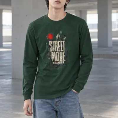 "Street Mode Seoul" Unisex Longsleeve T-shirt