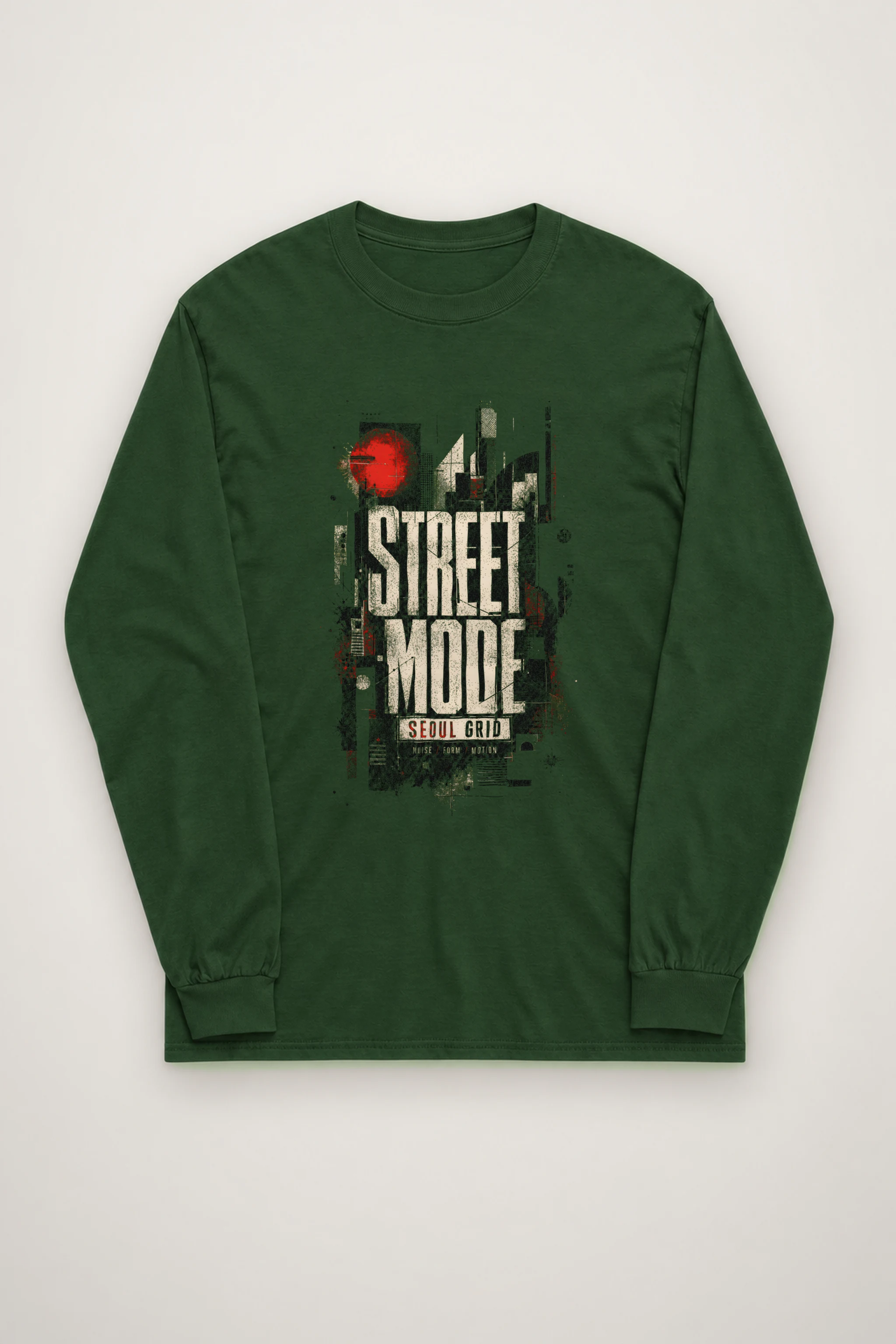 "Street Mode Seoul" Unisex Longsleeve T-shirt