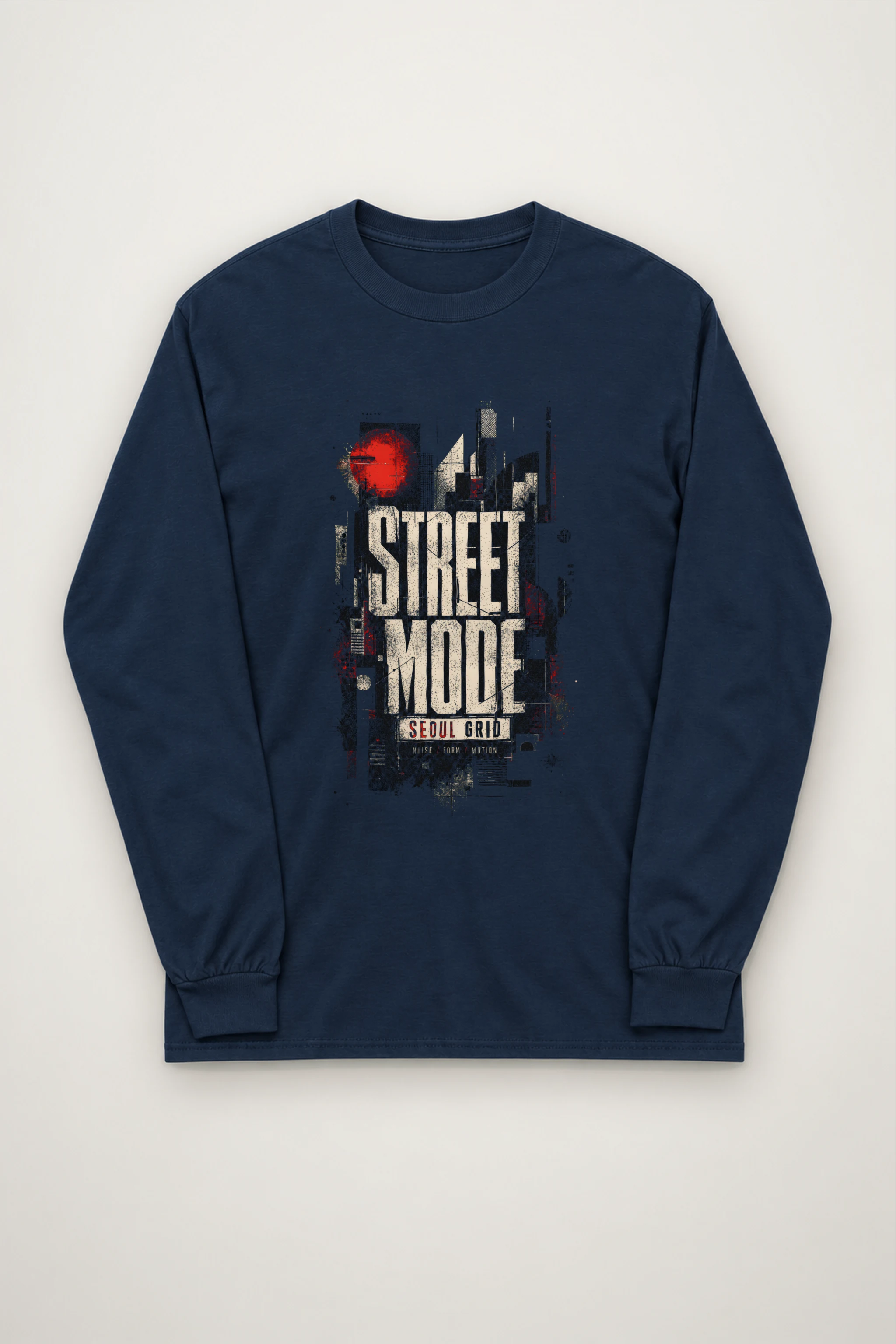 "Street Mode Seoul" Unisex Longsleeve T-shirt