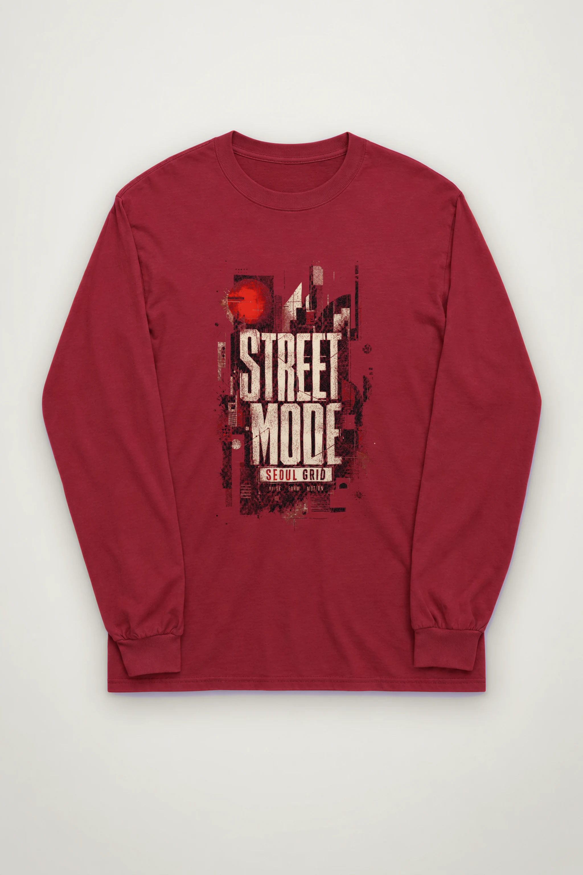 "Street Mode Seoul" Unisex Longsleeve T-shirt