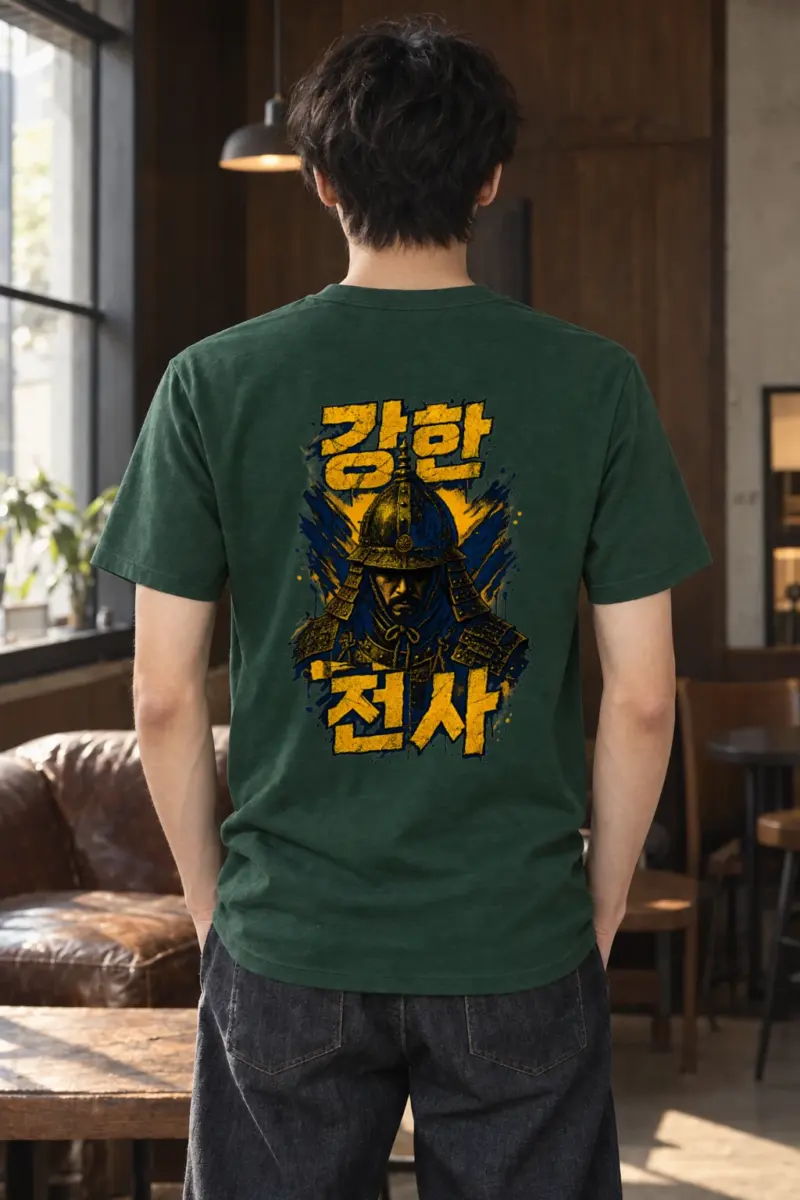 "Strong Warrior" Heavyweight Unisex Crewneck T-shirt