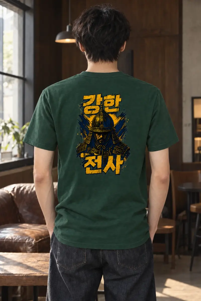 "Strong Warrior" Heavyweight Unisex Crewneck T-shirt