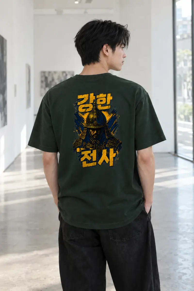 "Strong Warrior" Heavyweight Unisex Crewneck T-shirt | Gildan 5000