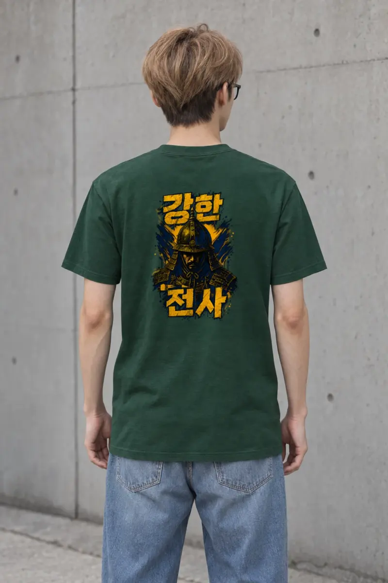 "Strong Warrior" Heavyweight Unisex Crewneck T-shirt