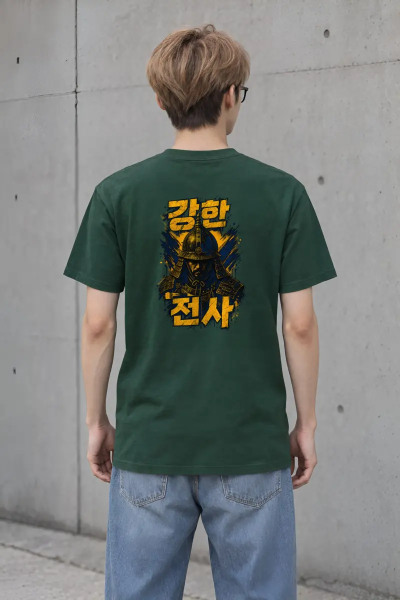 "Strong Warrior" Heavyweight Unisex Crewneck T-shirt