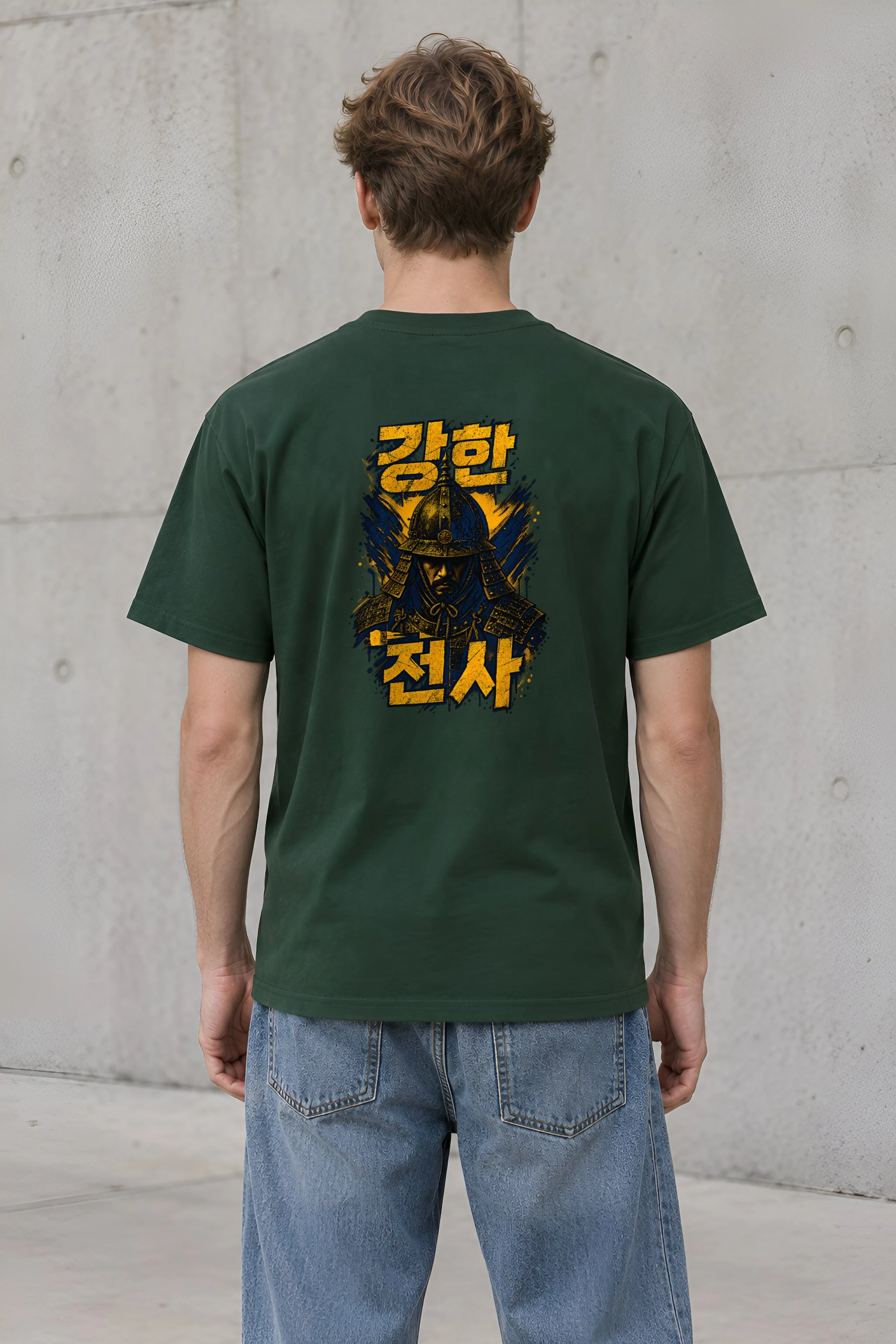 "Strong Warrior" Heavyweight Unisex Crewneck T-shirt