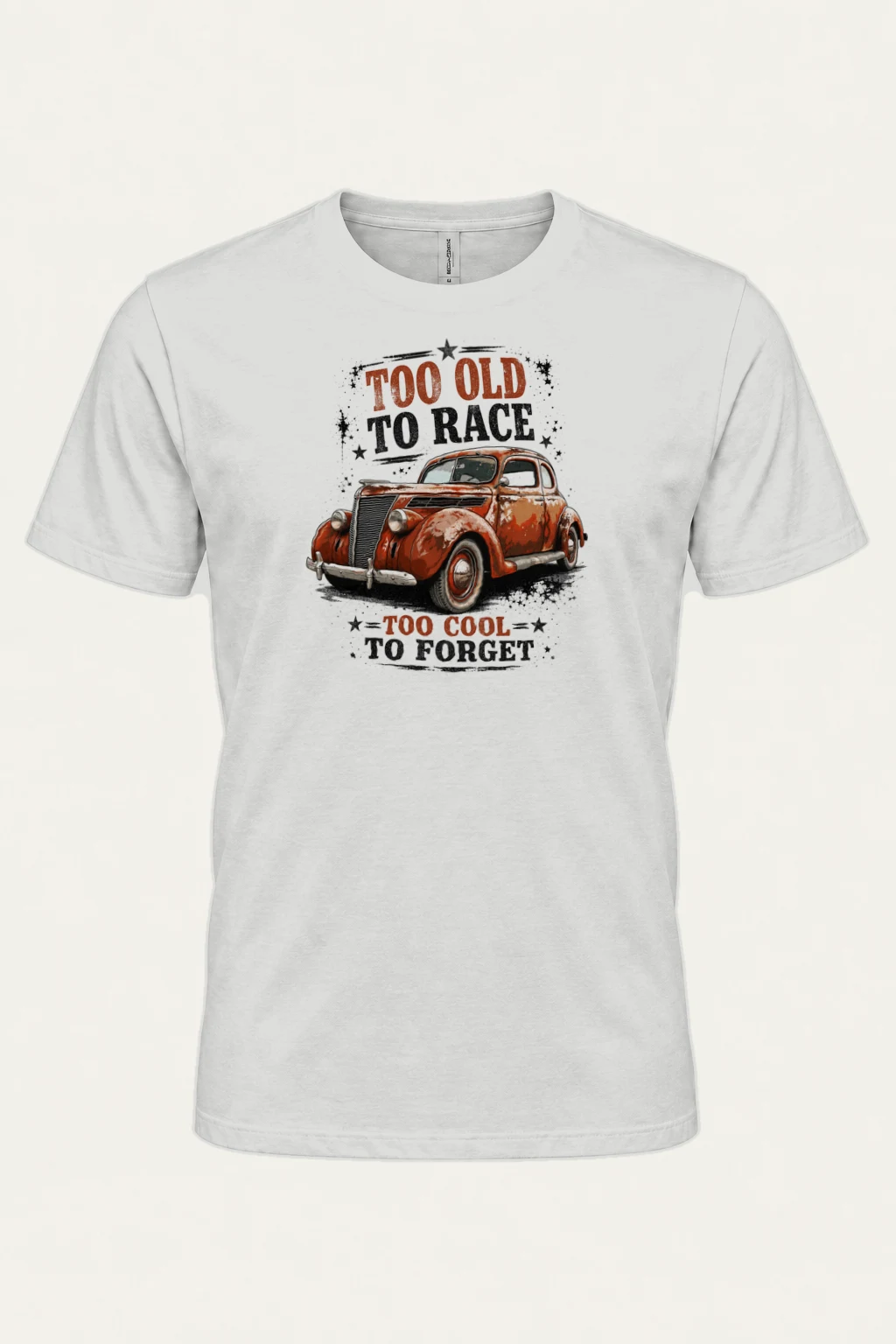 “Too cool to forget” Heavyweight Unisex Crewneck T-shirt | Gildan 5000