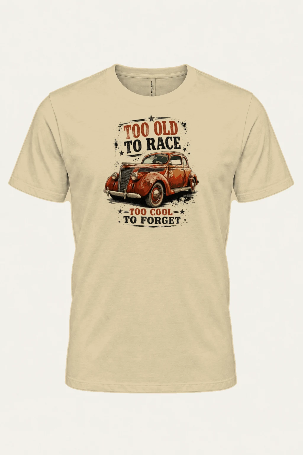“Too cool to forget” Heavyweight Unisex Crewneck T-shirt | Gildan 5000