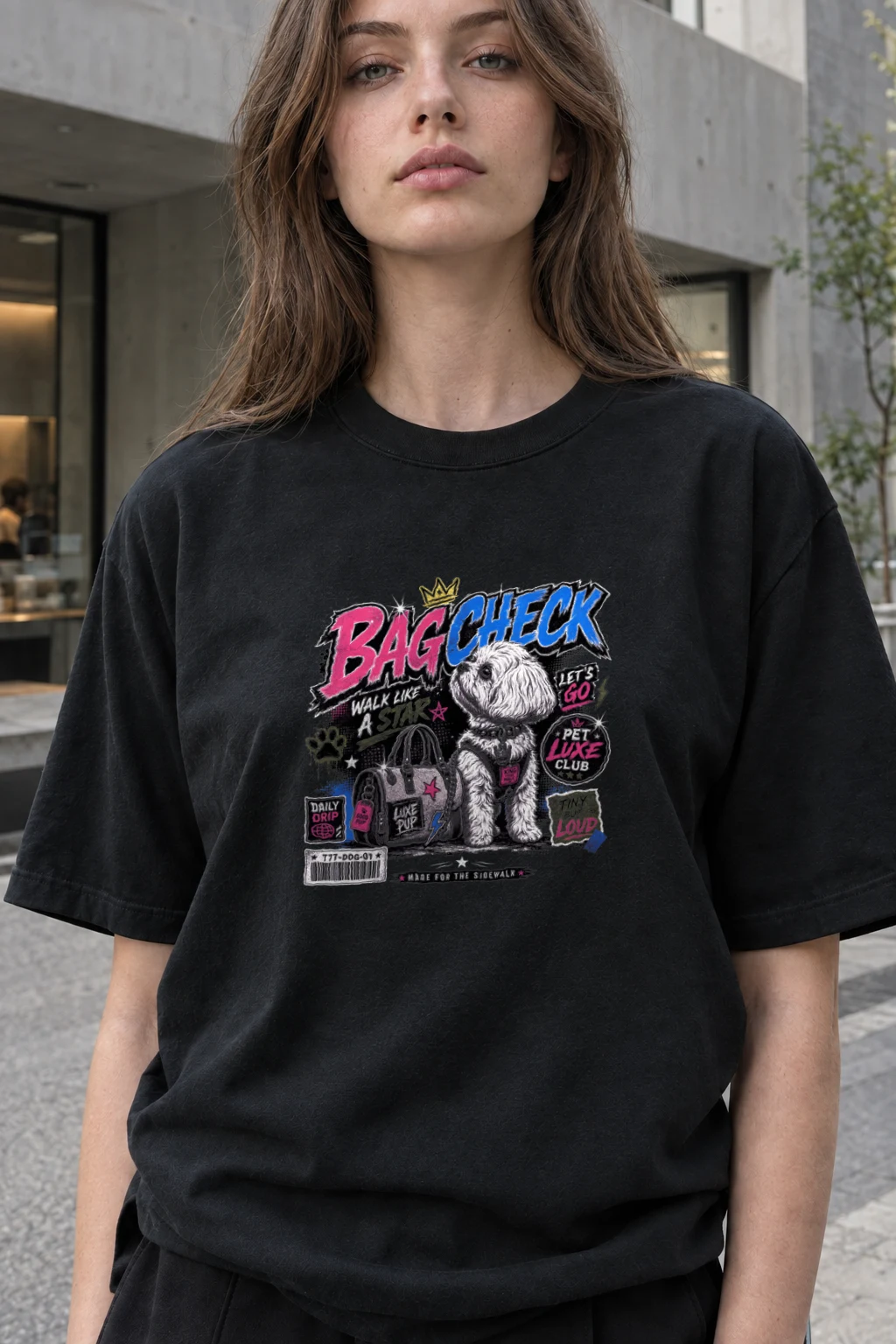 “Walk like a star” Premium Unisex Crewneck T-shirt | Bella + Canvas 3001