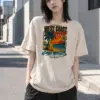 "West Coast Paradise" Heavyweight Unisex Crewneck T-shirt | Gildan 5000