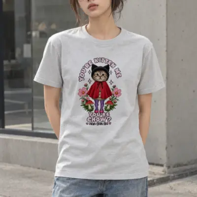 "You're Kitten Me" Heavyweight Unisex Crewneck T-shirt