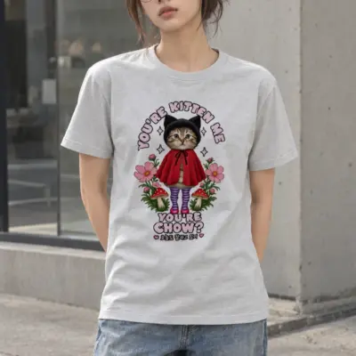 "You're Kitten Me" Heavyweight Unisex Crewneck T-shirt