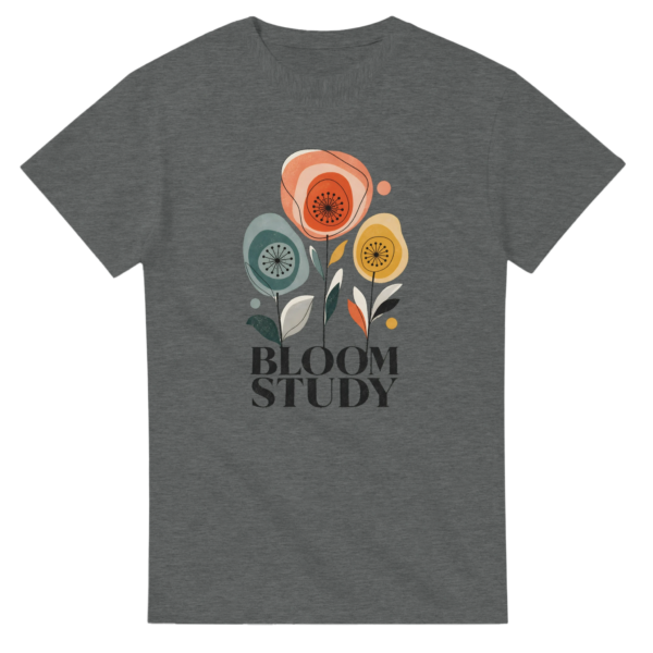 “Bloom Study” Heavyweight Unisex Crewneck T-shirt | Gildan® 5000
