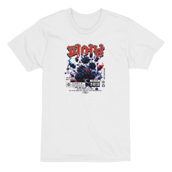 “Bloom Rose Flowers” Unisex Heavyweight T-Shirt | Bella + Canvas 3010