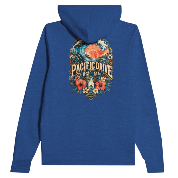 “Pacific Drive” Unisex Pullover Hoodie | Bella + Canvas 3719