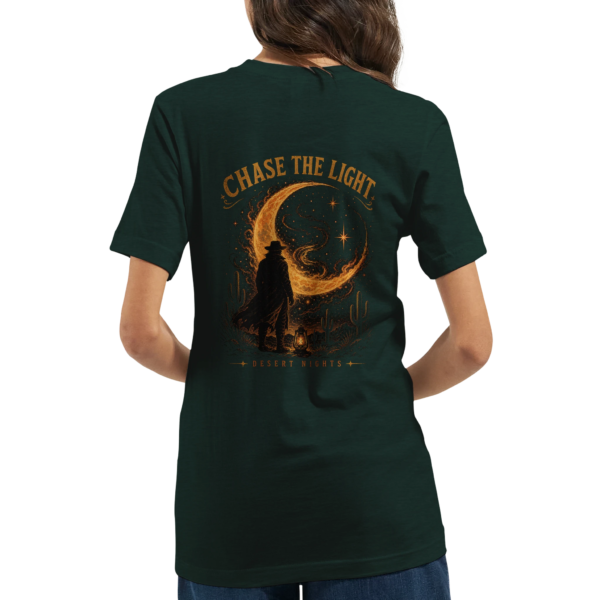 “Chase the light” Premium Unisex Crewneck T-shirt | Bella + Canvas 3001