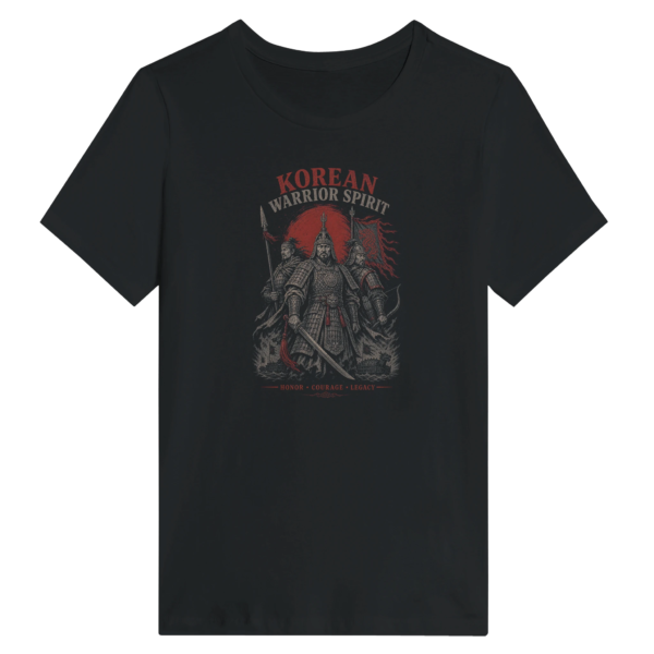 “Korean Warrior Spirit” Women’s Relaxed T-Shirt | Bella + Canvas 6400