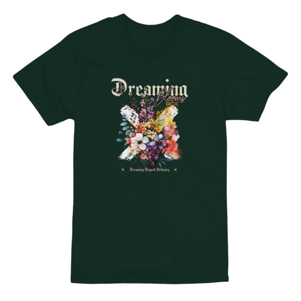 “Dreaming Blooms” Unisex Heavyweight T-Shirt | Bella + Canvas 3010