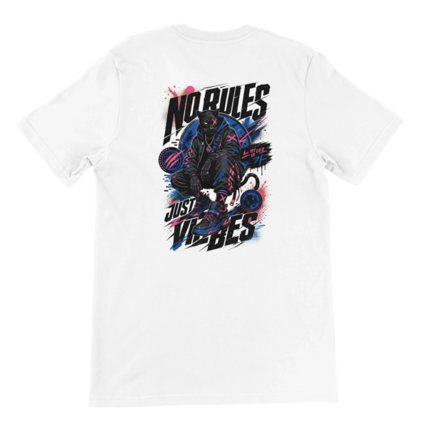 “No Rules” Premium Unisex Crewneck T-shirt | Bella + Canvas 3001