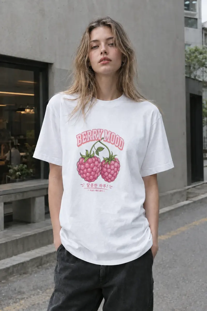 "Berry Mood" Premium Unisex Crewneck T-shirt | Bella + Canvas 3001