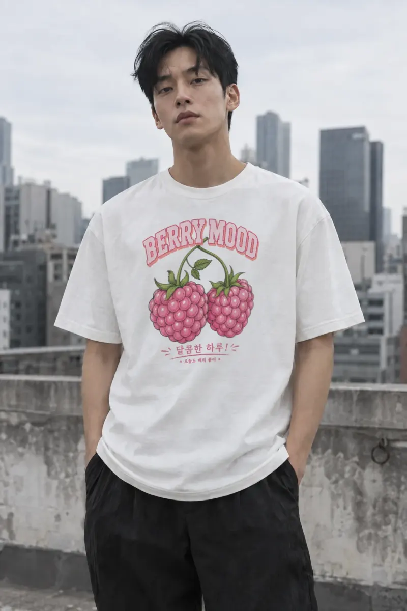 "Berry Mood" Premium Unisex Crewneck T-shirt | Bella + Canvas 3001