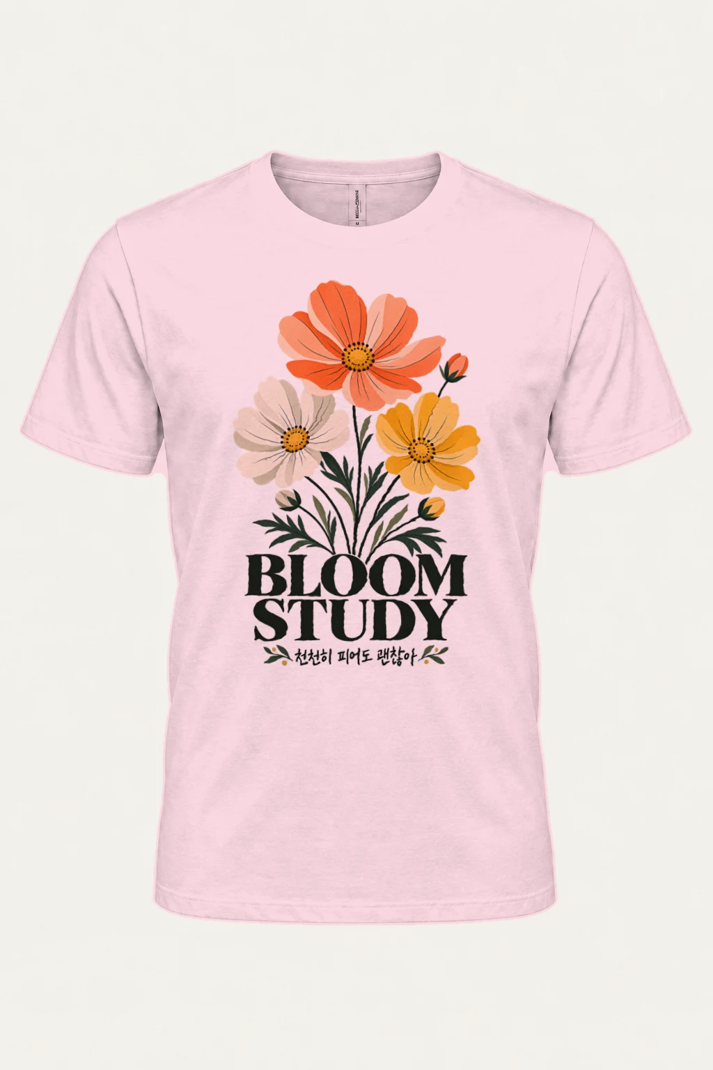 "Bloom Study" Heavyweight Unisex Crewneck T-shirt