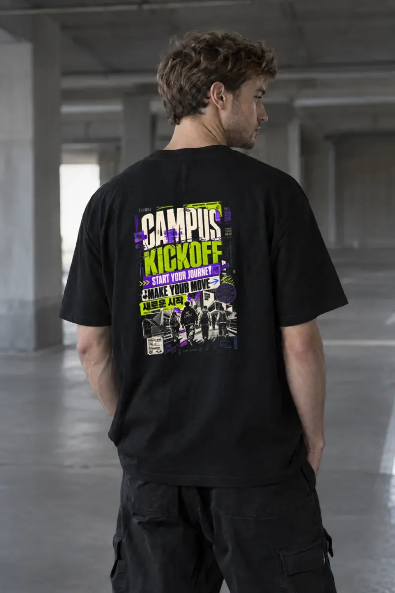 "Campus kickoff" Classic Unisex Crewneck T-shirt | Gildan® 64000