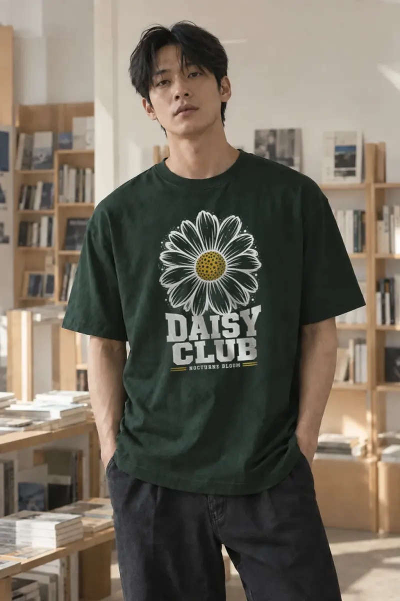 "Daisy Club" Premium Unisex Crewneck T-shirt | Bella + Canvas 3001