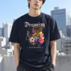 "Dreaming Blooms" Heavyweight Unisex Crewneck T-shirt | Gildan 5000