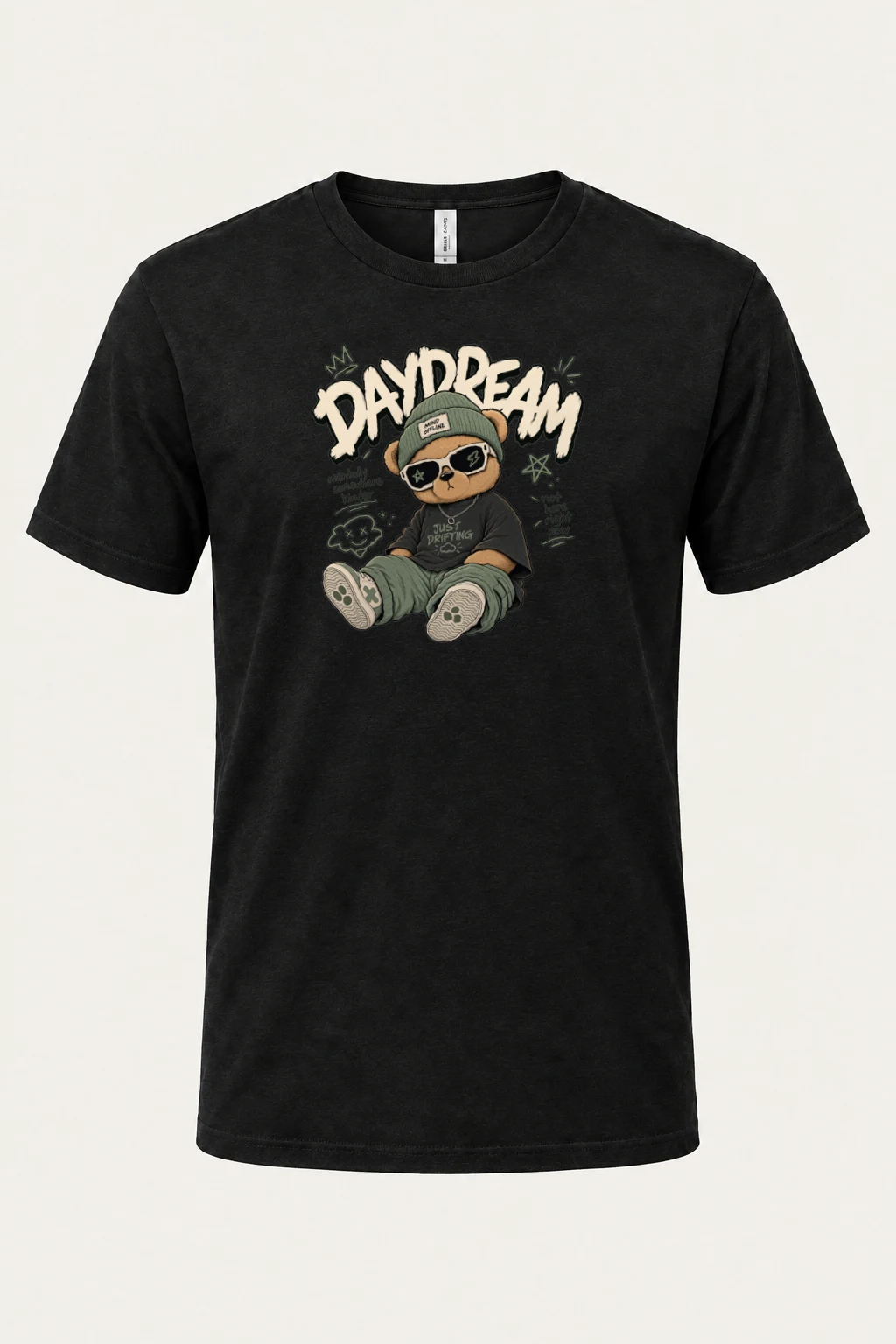 "Just Drifting" Heavyweight Unisex Crewneck T-shirt | Gildan 5000